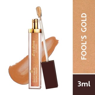 Biotique Natural Makeup Diva Shine Lip Gloss (Fool’s Gold), 3 ml